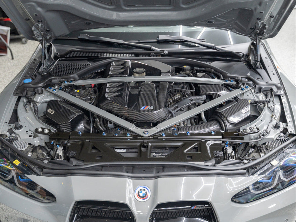JDC Titanium Engine Bay Dress-Up Hardware Kit | 2021-2026 BMW M3/M4