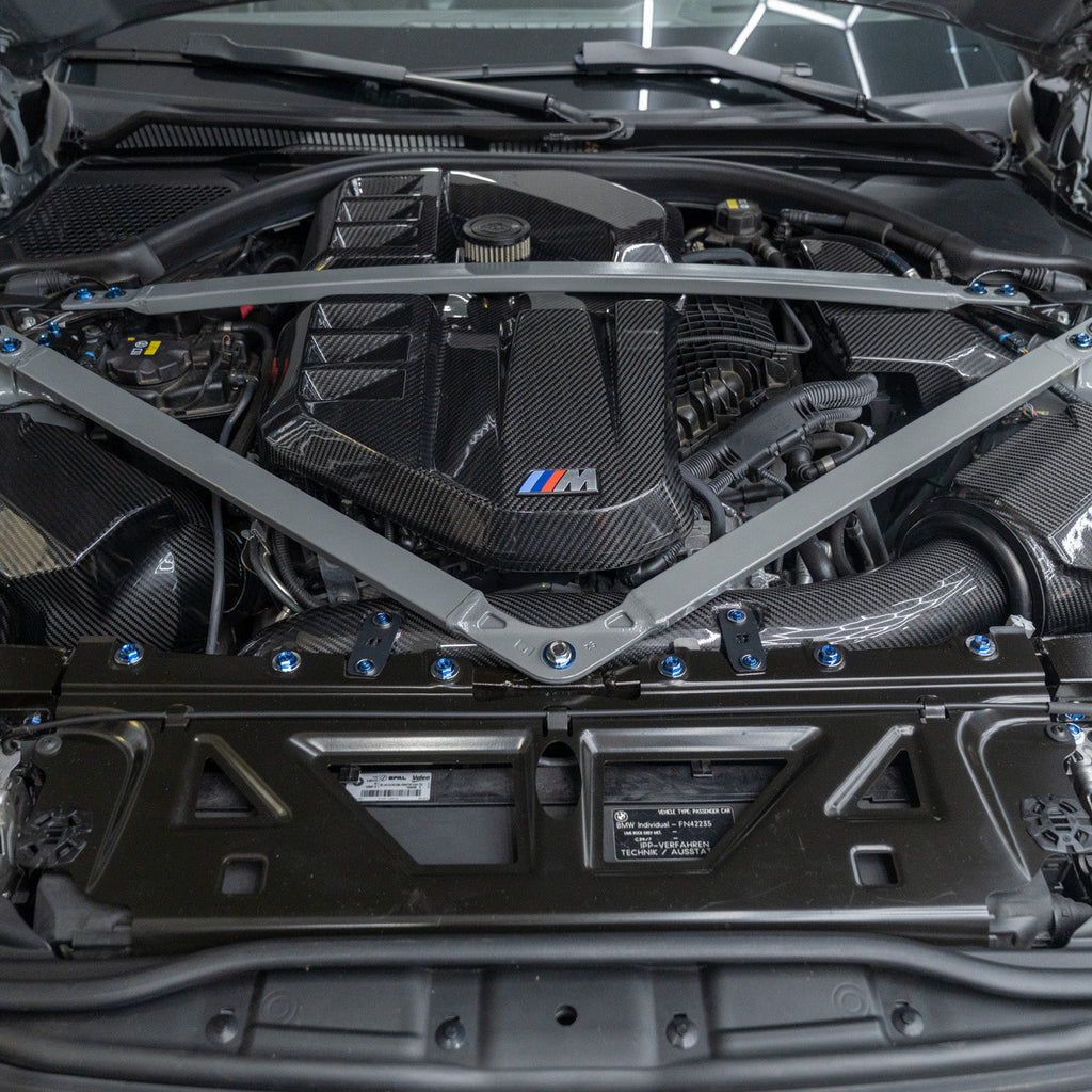 JDC Titanium Engine Bay Dress-Up Hardware Kit | 2021-2026 BMW M3/M4