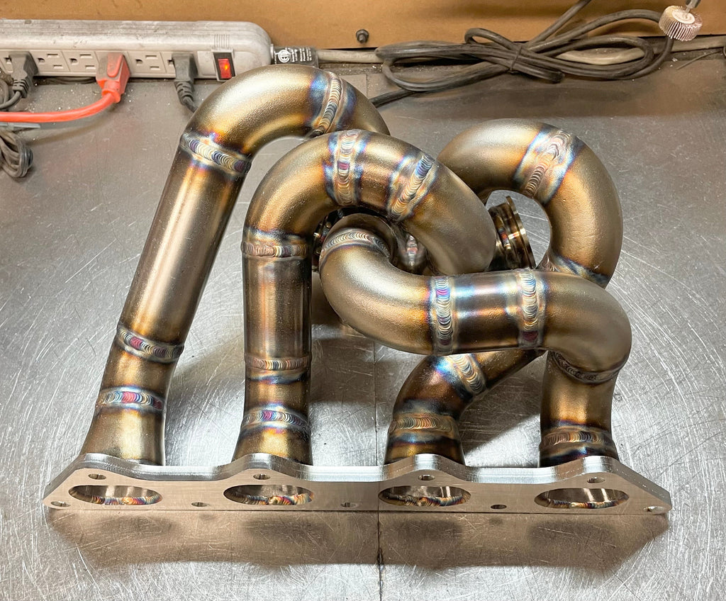 CCdesign 1G/2G DSM Billet T4 Divided Bottom Mount Turbo Manifold