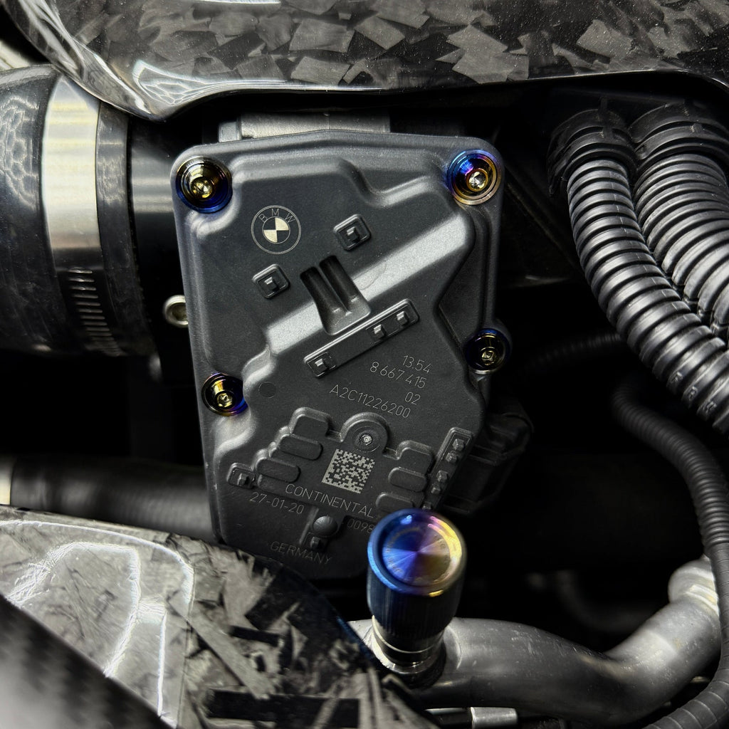 JDC Titanium Throttle Body Hardware Kit | A90 Toyota Supra