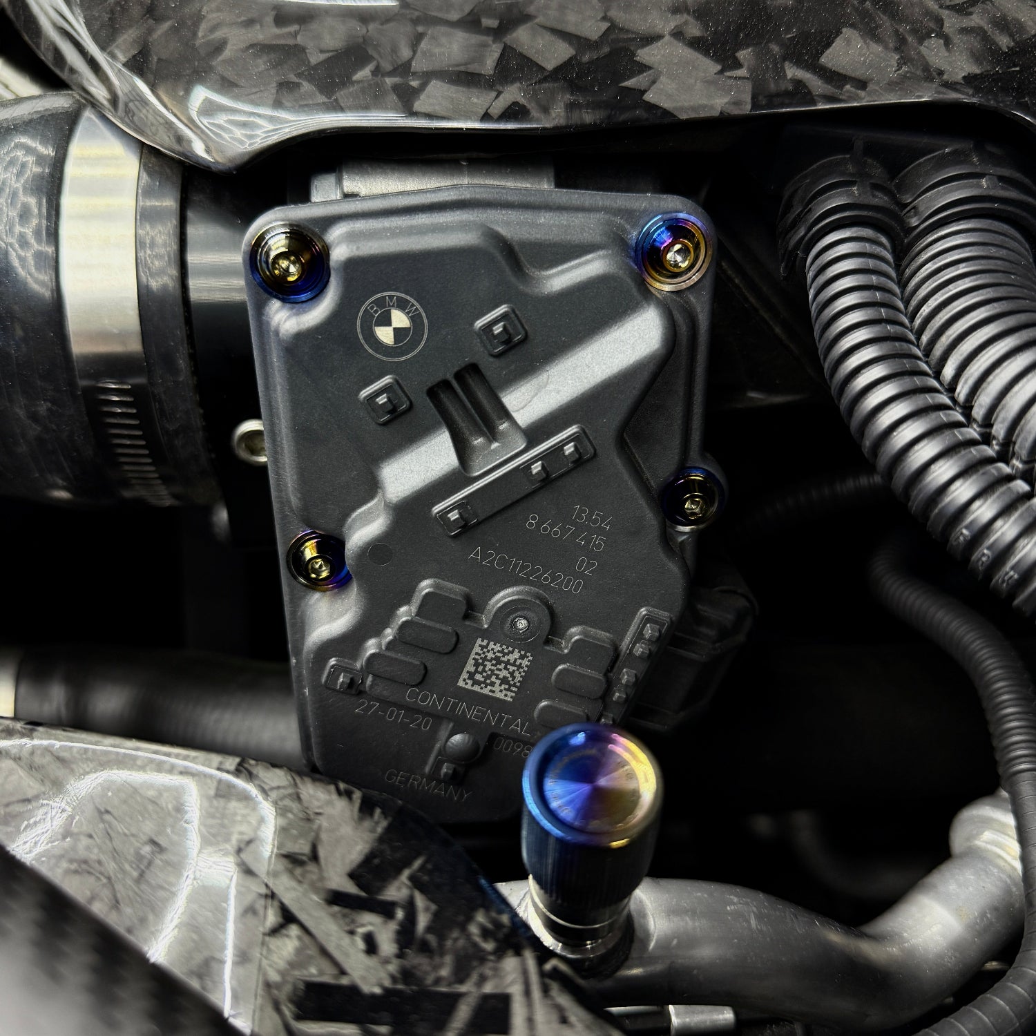 JDC Titanium Throttle Body Hardware Kit | A90 Toyota Supra