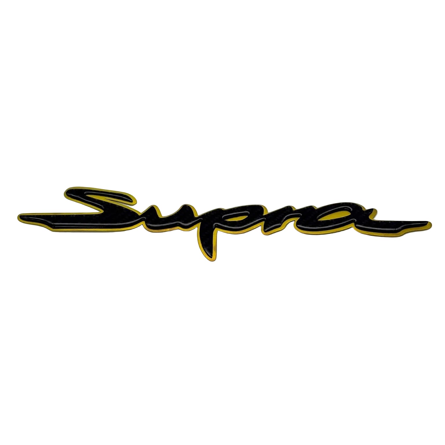 JDC Titanium "Supra" Badge | A90 Toyota Supra
