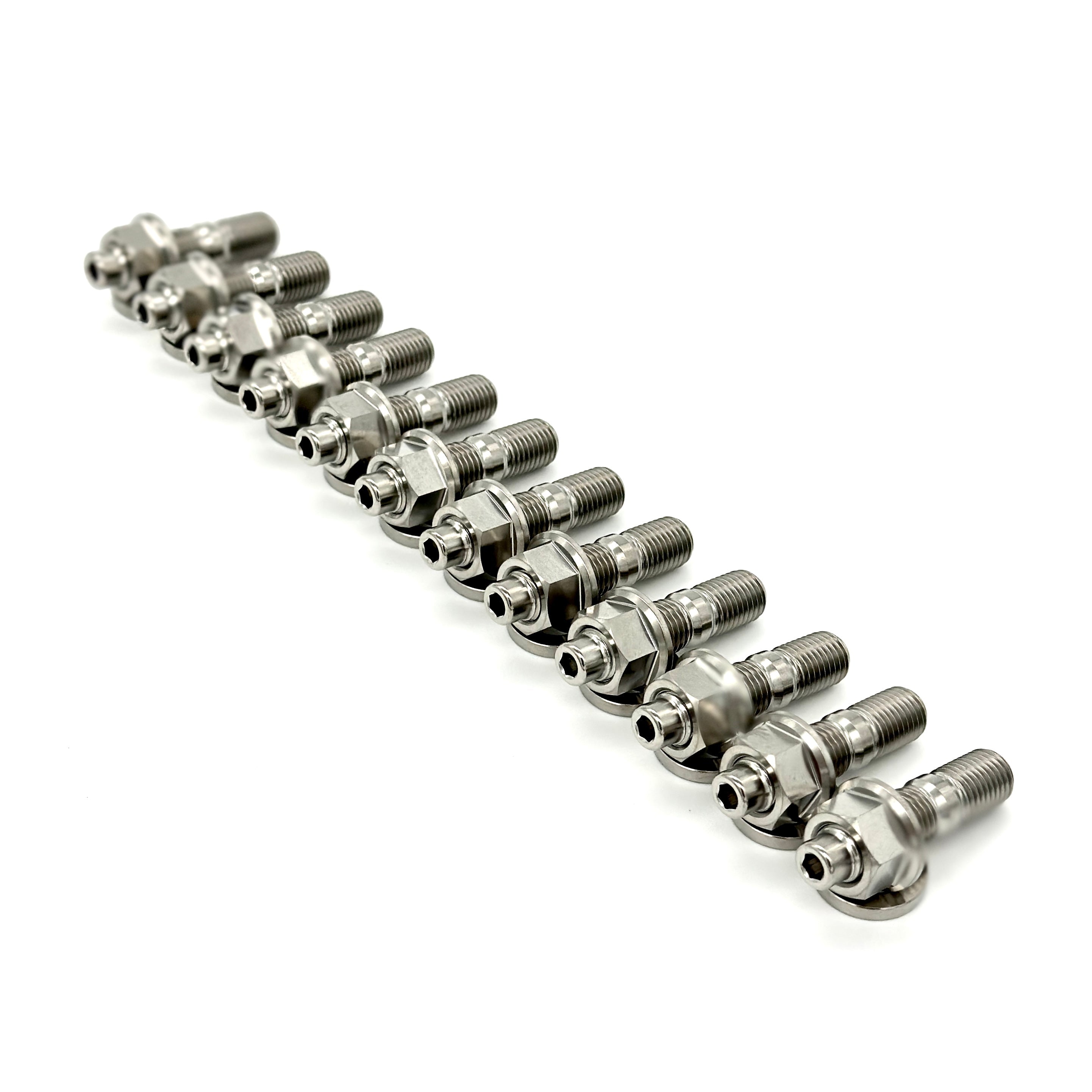 JDC Titanium Exhaust Manifold Stud Kit | MK4 Toyota Supra