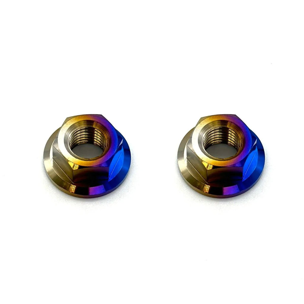 JDC Titanium Battery Tie Down Nuts | 2017-2021 Honda Civic Type-R