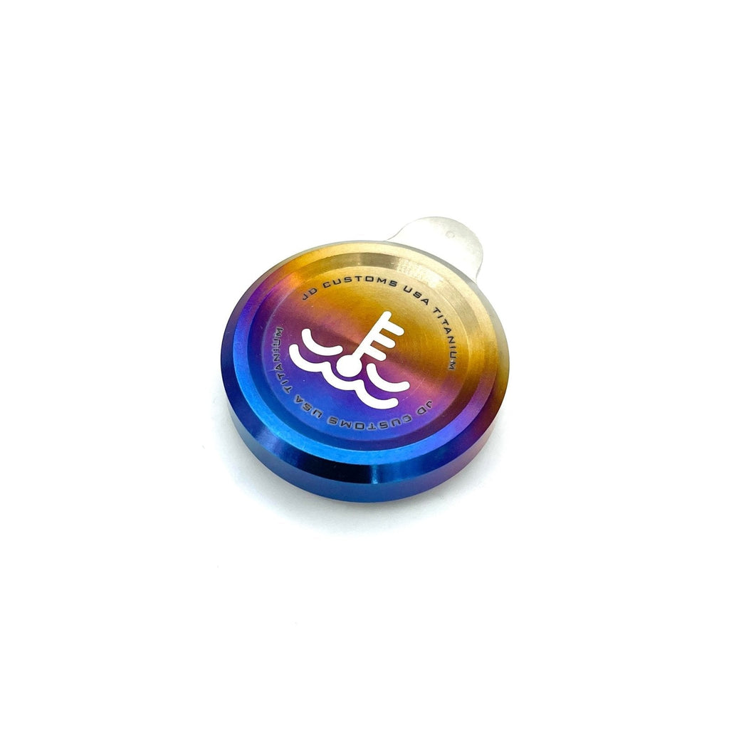 JDC Titanium Coolant Overflow Reservoir Cap | Multiple Subaru Applications