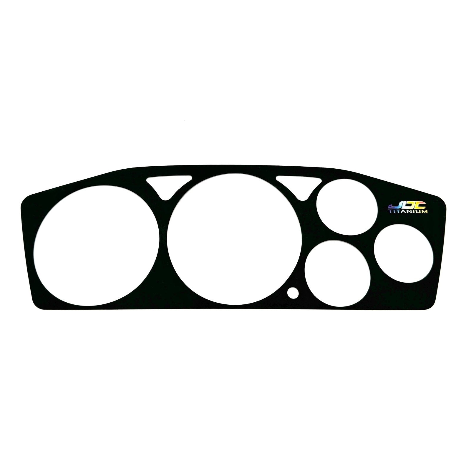 JDC Titanium Gauge Cluster Overlay | Evo 7/8/9