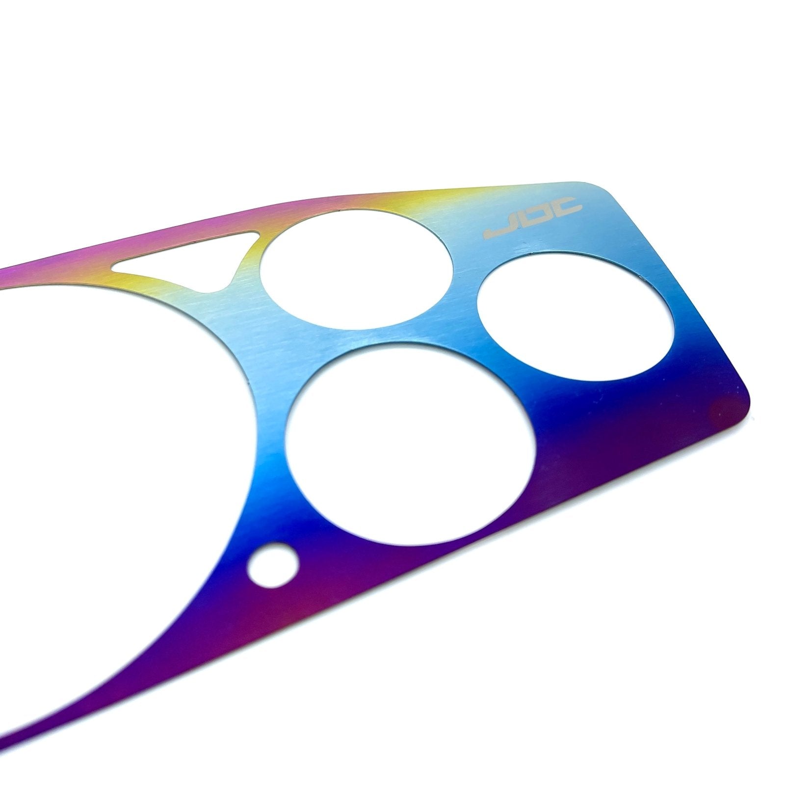 JDC Titanium Gauge Cluster Overlay | Evo 7/8/9
