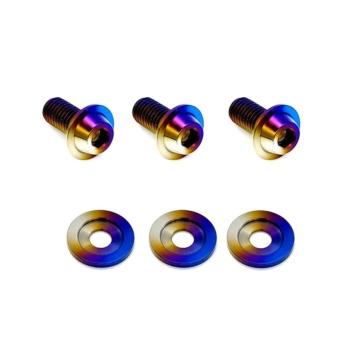 JDC Titanium Intake Box Mounting Hardware | 2017-2021 Honda Civic Type-R