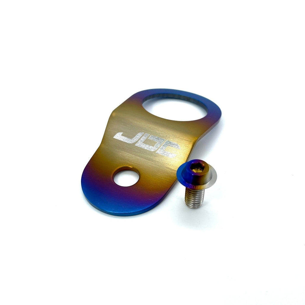JDC Titanium Radiator Stay Bracket Hardware | Evo 7/8/9/Universal