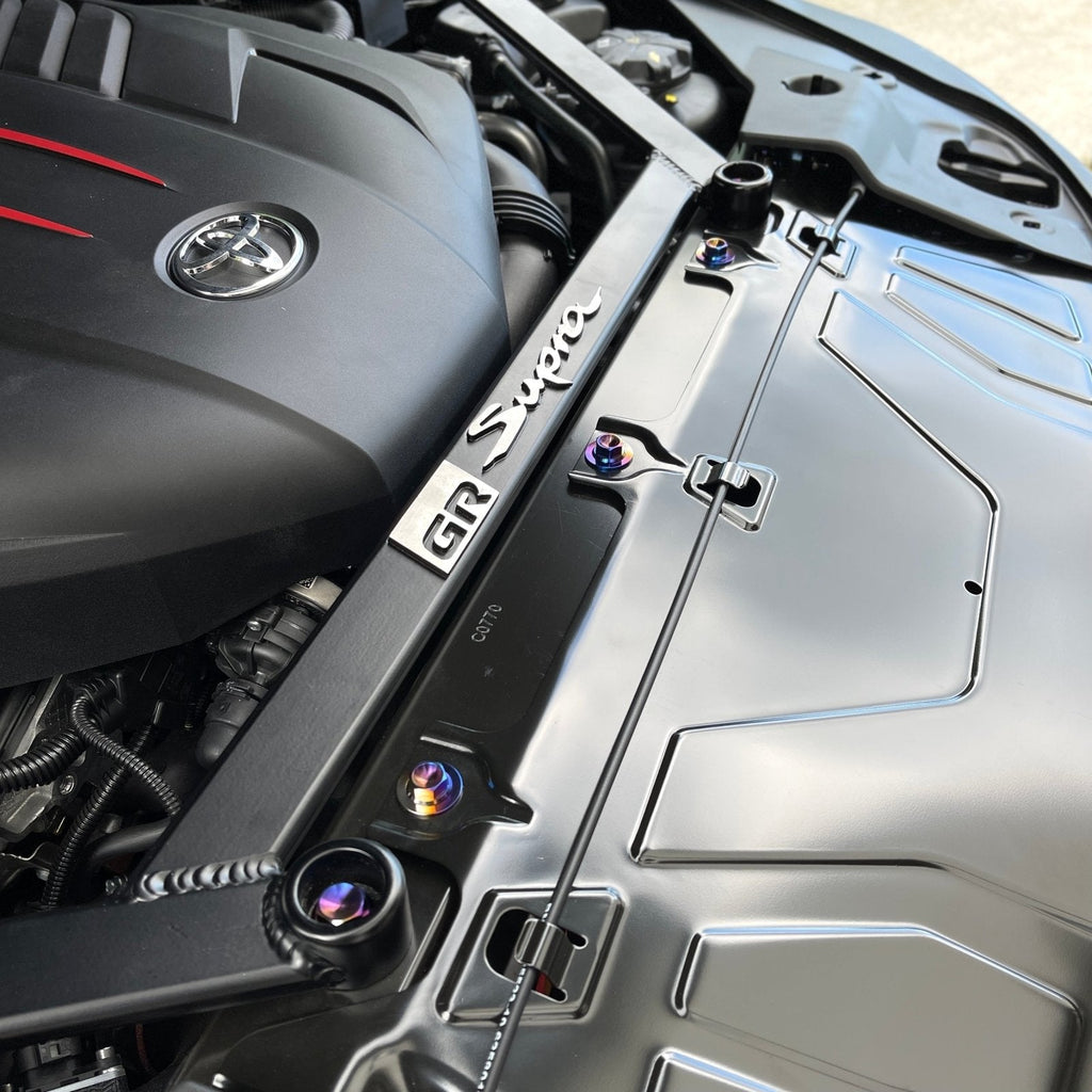 JDC Titanium Radiator Support Hardware Kit | A90 Toyota Supra