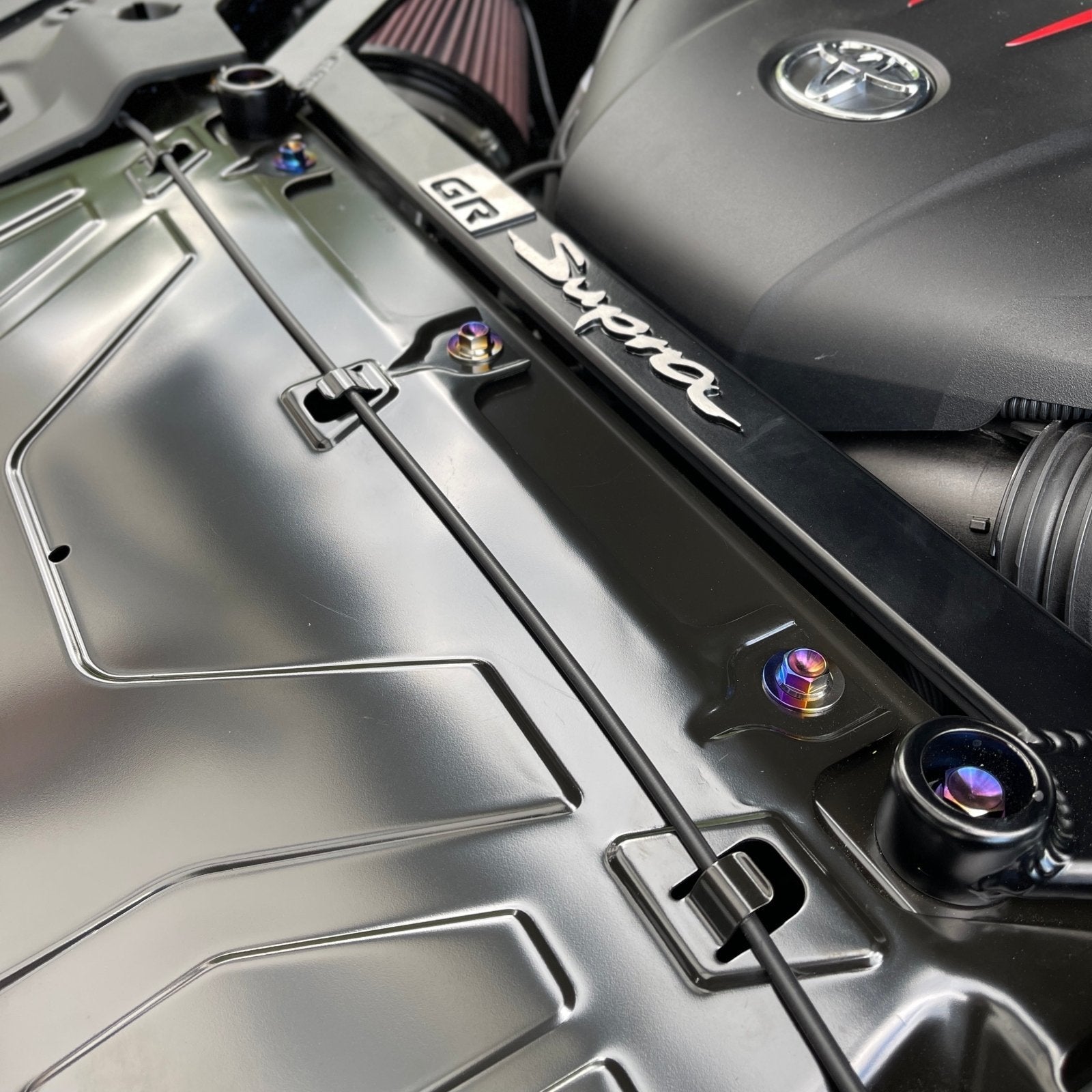 JDC Titanium Radiator Support Hardware Kit | A90 Toyota Supra