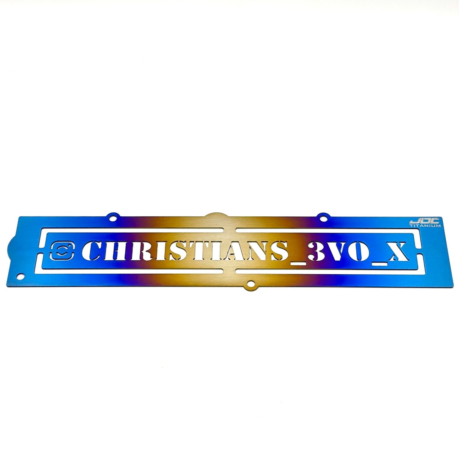 JDC Titanium Spark Plug Cover (Evo X)