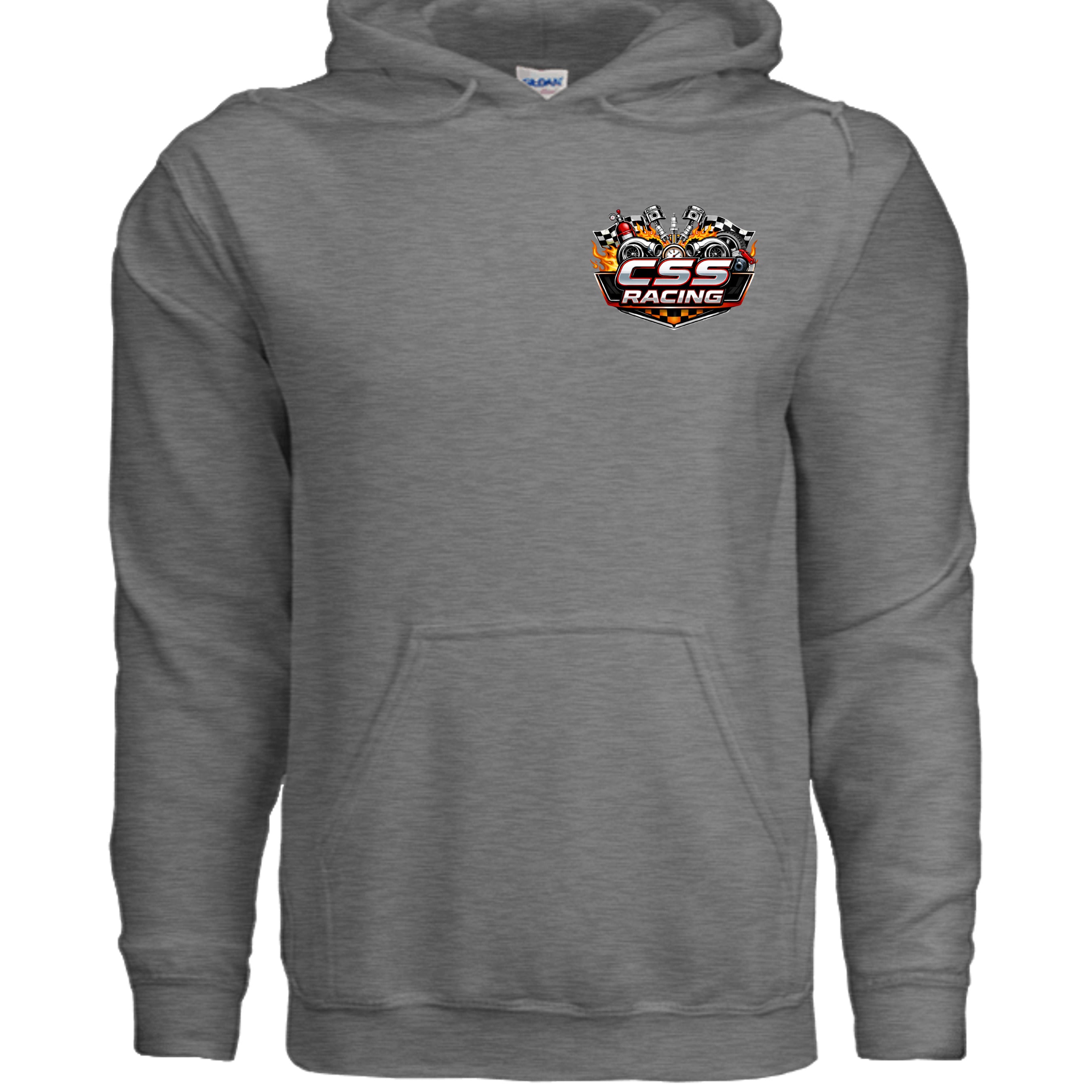 GRAPHITE HEATHER - G185 - FRONT